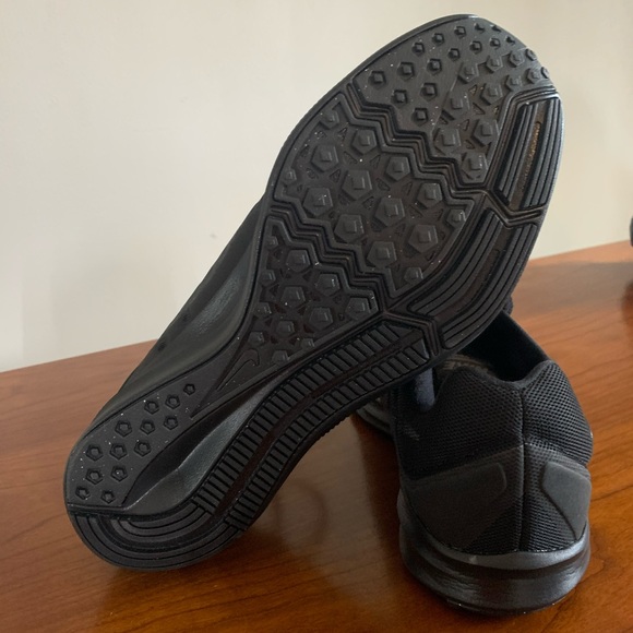 Nike Downshifter 7 Mens Solid Black Running Shoe - Picture 3 of 6